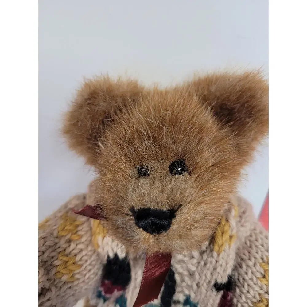 Boyds Bears Archive Collection Wilson Bear Golden Teddy Award Winner Articulated